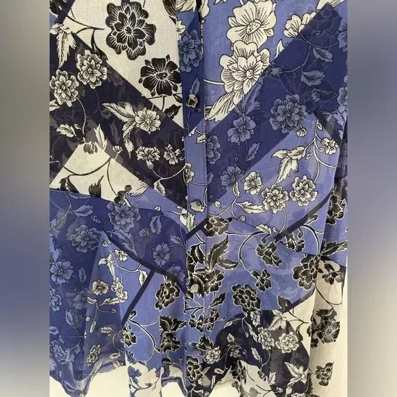 INC Womens button up blouse size medium - Picture 2 of 6